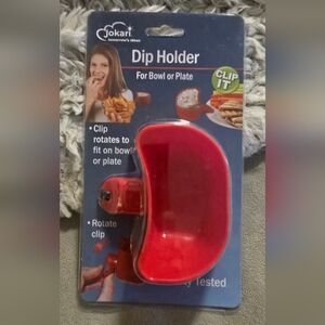 Red Clip-On Bowl Accessory